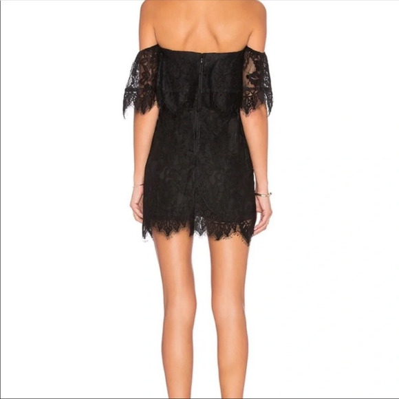 LOVERS + FRIENDS medium black cocktail party dress - Picture 7 of 15